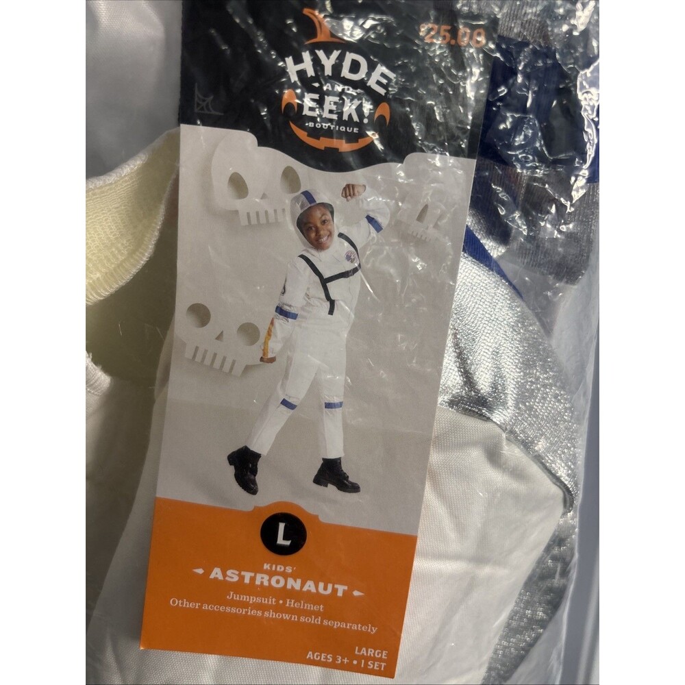 Astronaut Costume Kids Large New